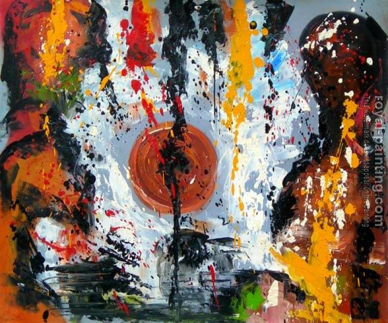 Hand Painted : Modern oil painting Hand Painted : Modern oil painting